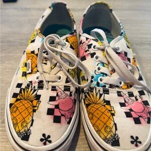 Vans x Sponge Bob authentic airbrush sneakers size 7.5 women’s or 6 men’s